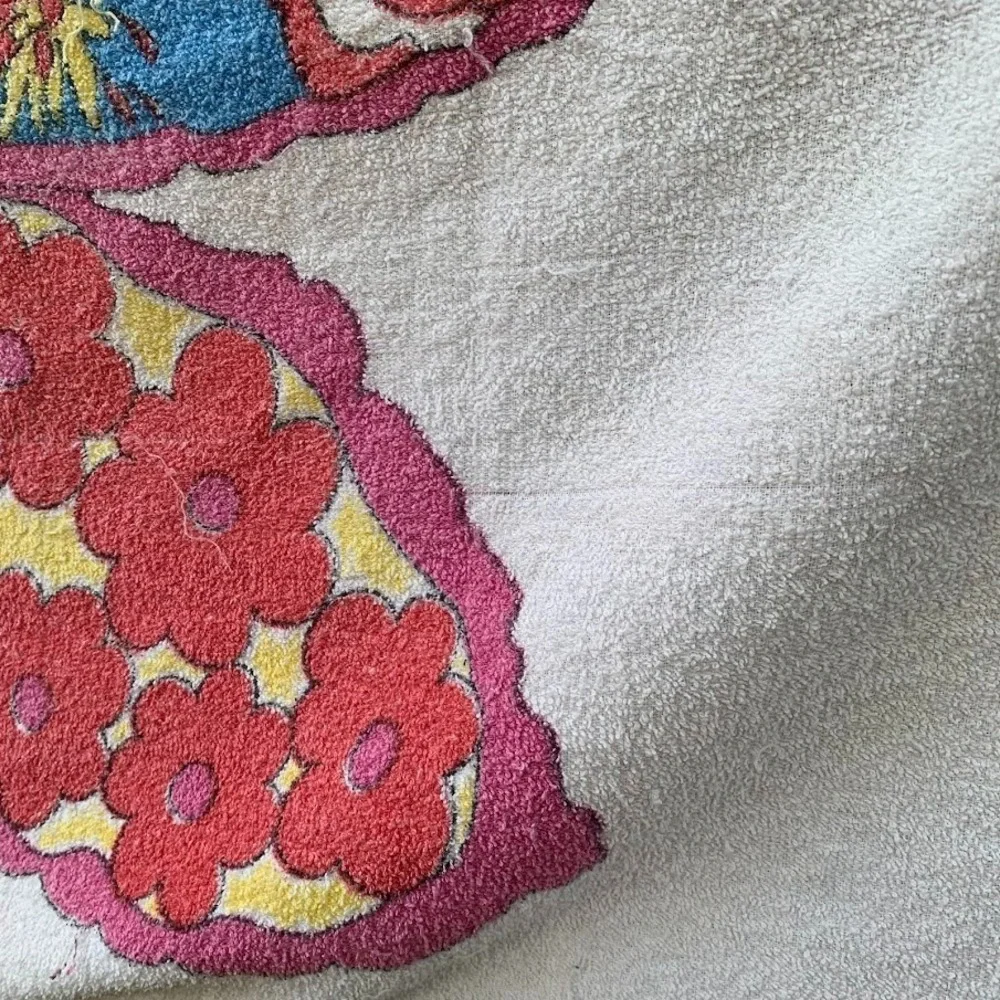 Vtg 7up The Uncola Pat Dypold's Design Butterfly‎ Psychedelic Beach Towel Rare